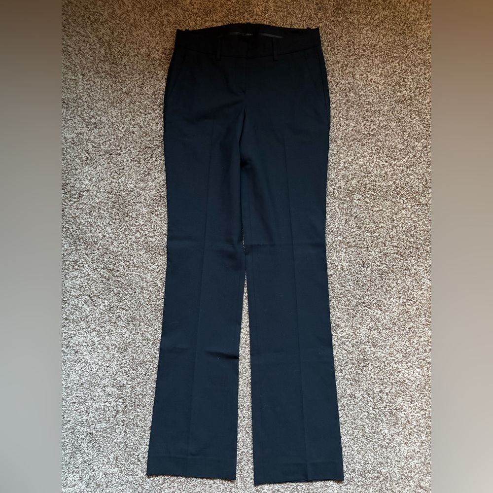 NWOT Theory Women’s 97% Virgin Wool Slacks, Black, Size 0